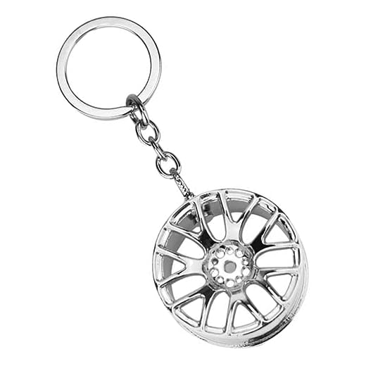 Mobestech Porta-chaves Para Carro chaveiro pneu automóvel pingente chaveiro metal chaveiro automotivo chaveiro aro carro chaveiro roda porta-chaves chaveiro carro reajustar Acessórios