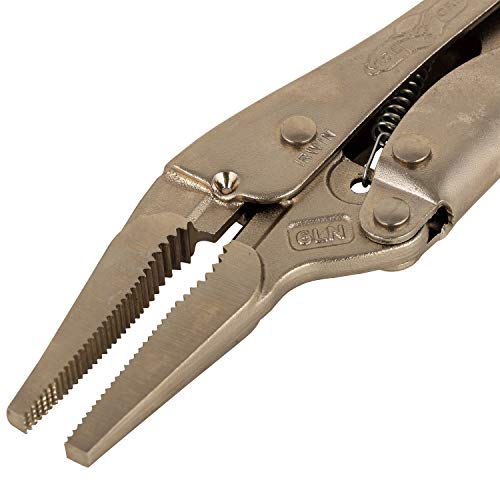 Irwin 14T 6Ln Fast Release 2-Inch Jaw Capacity 6-Inch Long Nose Locking Plier #TOP2