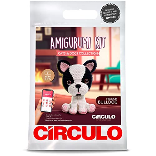 Circulo Amigurumi Kit - Cats & Dogs Collection - All Materials Included, Clear Easy to Follow Instructions - 1 Crochet...