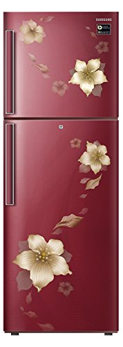 Image of Samsung 253 L 2 Star Frost Free Double Door Refrigerator Appliance(RT28N3342R2 /HL, RT28N3342R2 /NL, Star Flower Red, Inverter Compressor, 2022 Model)