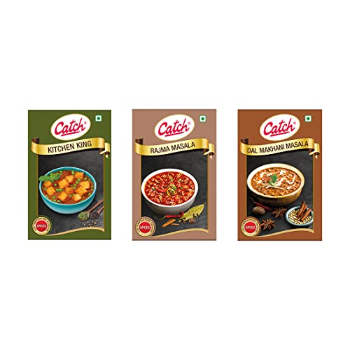 Catch Kitchen King� 100 GMS + Rajma Masala 100 GMS + Dalmakhani Masala 100 GMS - Spices/Masala Combo (B08VDX5R6V) Amazon Price History, Amazon Price Tracker