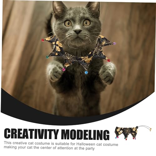 Costume de chat d'Halloween durable et collier mignon réglable - 3