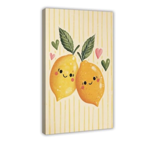 Toile citron déco pour transformer l'atmosphère d'un bureau