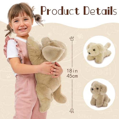 MorisMos Golden Retriever Stuffed Animals with Babies Inside,18'' Mommy Puppy Surprise with Baby Dog Toys for Kid Girl Boy,Realistic Golden Retriever Dog Stuffed Animals for Baby Shower Birthday Gift by MorisMos - Used condition - Image 8