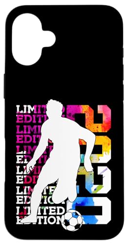 Carcasa para iPhone 16 Plus EDICIÓN Limitada 2020 6 AÑOS FÚTBOL 6º CUMPLEO