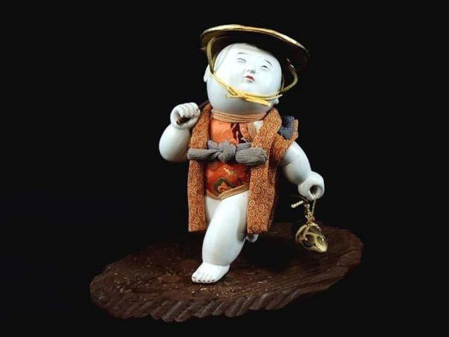 壱□有職 御所人形師 岡本玉水 玉水雛 雛人形 御所人形 雛 雛祭