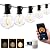 XMCOSY+ Patio Lights, Smart Outdoor String Lights 50Ft, G40 Globe Patio Lights with 25 Dimmable LED Bulbs, APP Control, Work with Alexa, Connectable Waterproof LED Outdoor Lights for Patio Porch