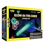 Greek Science 75+ Science Experiments for Kids, Glow in the Dark Science Kit with Glowing Test Tube, Glowing Waves, Colorful Bouncy Balls, STEM Toys Christmas Birthday Gift for Girls and Boys