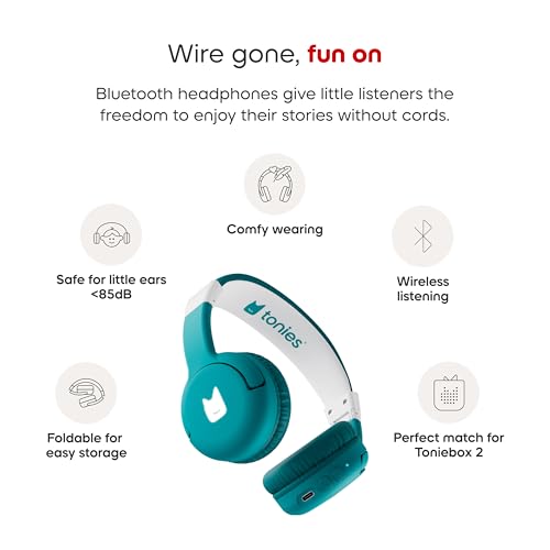 Image of Tonies Bluetooth Headphones - Tropical Teal