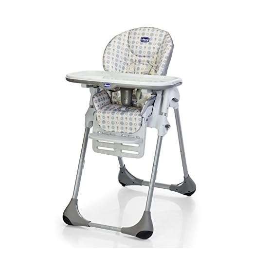Chicco Polly Easy - Trona amplia, compacta y sencilla, para niños de 0 a 3 años, color gris sunrise