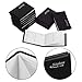 SHINEOFI 12pack Mini Address Books, Portable Pocket Phone Organizers, Small Address Notebooks for Home Or Travel, Black