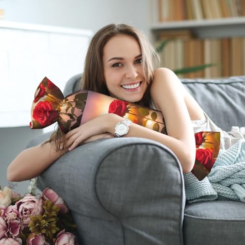 Almohada de espuma viscoelástica negra tamaño único miniatura 7