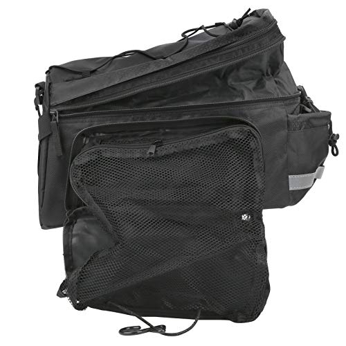 Mountainbike Bag-Mountain Bike Opbergrek Tas Kleine Draagtas Rijuitrusting met Regenhoes Zwart - Image 3