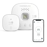 Chamberlain myQ Smart Garage Door Control Hub&comma; WiFi and Bluetooth Enabled&comma; Smartphone App Compatible&comma; White