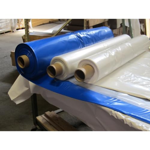 Husky White Shrink Wrap 17' x 120' 6 Mil - Polyethylene Plastic for Boat Marine Protection and Storage - Free Ground Shipping