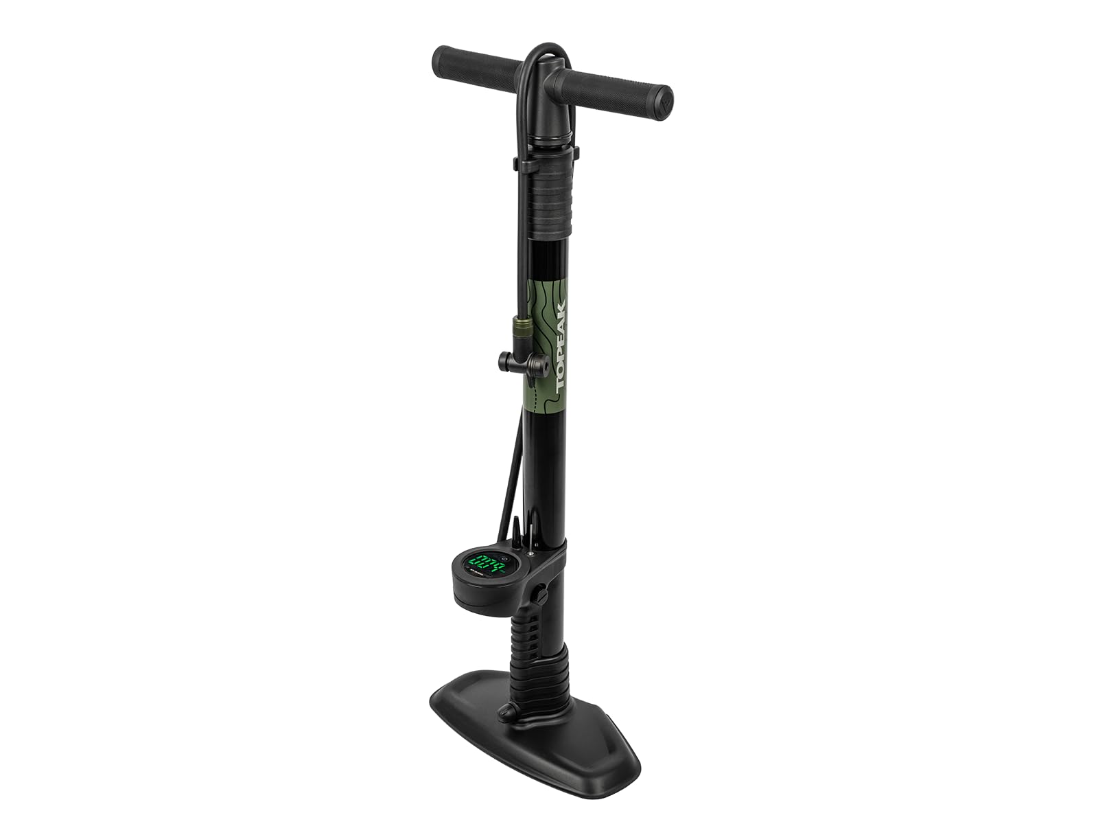 Amazon | Topeak JoeBlow Mountain X デジタル MTB フロアポンプ LED