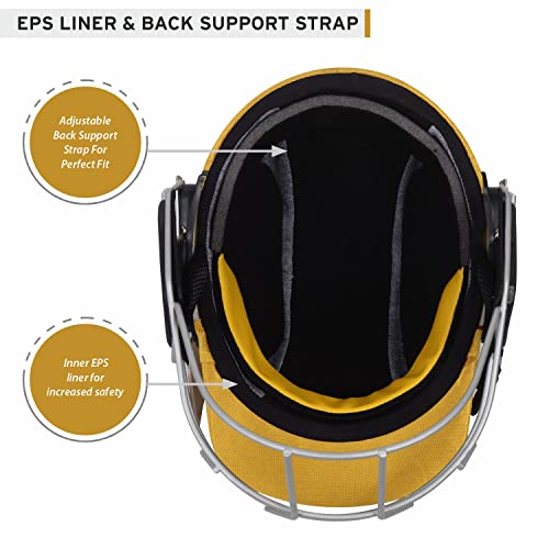 Dsc Sheeth Cricket Helmet Medium (Navy) #TOP1