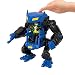 Imagen de Fisher-Price Imaginext Imaginext DC Super Friends Batman Robot Batalla Figura con Juguete con Luces Lanza proyectiles