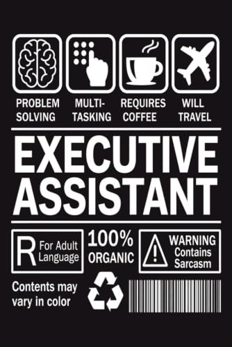 Executive Assistant Gifts: Funny Hilarious Novelty Gag Humor Journal Composition Notebook Present Ideas For Administrative Professional Secretary ... Strategic Support Specialist Organizer image 2
