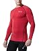 TM-R11-RDKZ_Large j-ALX Tesla Men's Compression Baselayer Long Sleeve Shirt R11