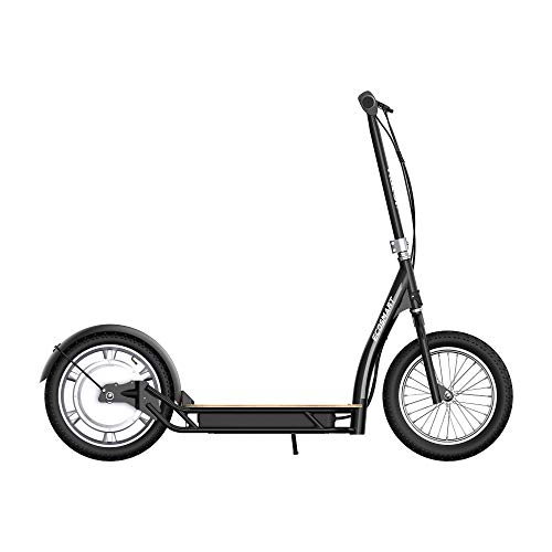 Image of EcoSmart SUP Electric Scooter - 16 inch Air-Filled Tires, Wide Bamboo Deck, 350w High-Torque Hub-Driven Motor, Up to 15.5 mph & 15.5 Miles Range, Rear-Wheel Drive