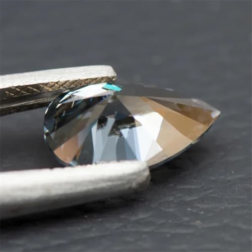 Moissanite en vrac poire VVS1 cadeau idéal pour bague sur mesure