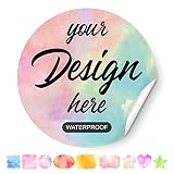 Custom Stickers Personalized Labels - Customized Stickers with Any Design Image Logo Text,Custom Sti