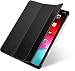Produktbild StilGut Leder-Hülle kompatibel mit iPad Pro 12.9" (2018) Couverture Case, Schwarz