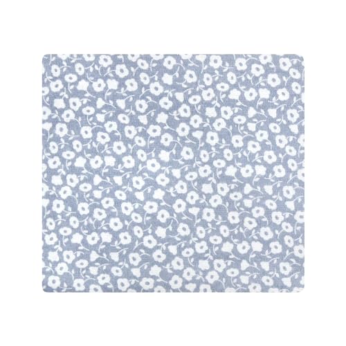 Image of Hudson Baby Unisex Baby Cotton Poly Flannel Receiving Blankets, Modern Botanical, One Size