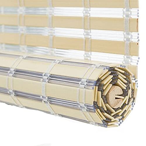Rideau bambou pour brise-vue vis-a-vis volet roulant occultant pour fenetre et porte