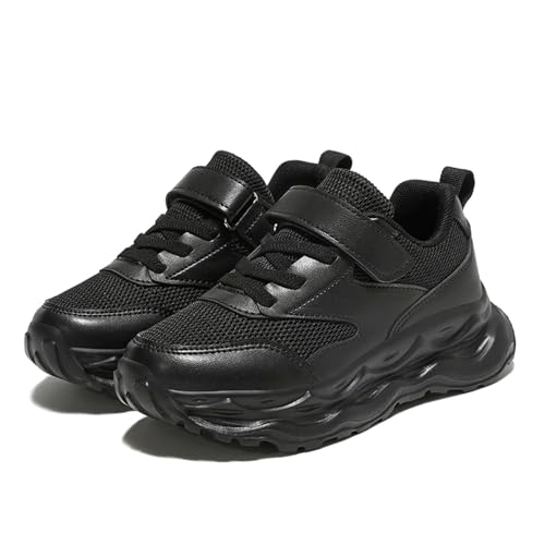 Boys Girls Sneakers Kids Shoes Non-Slip with Soft Rubber Sole Lace-up Athletic Shoes Casual Fashion Footwear3