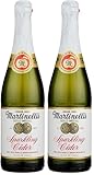 Martinelli's Gold Medal Sparkling Cider, 25.4 Fl Oz Bottle (Pack of 2)