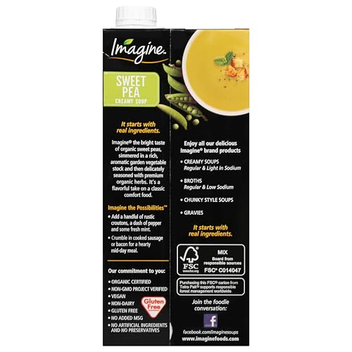 Image of Imagine Organic Creamy Sweet Pea Soup 32 oz