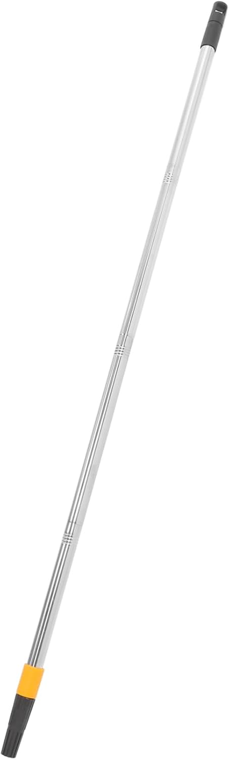 Adjustable Telescopic Paint Roller Pole Stainless Steel Extension Rod for Painters Detachable Cleaning Tool for Wall and Ceiling Painting Compatible Paint Roller Covers
