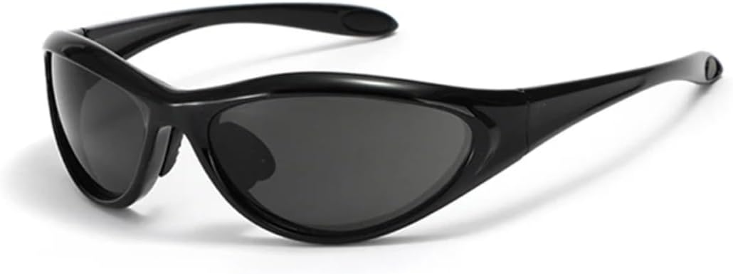 Retro Cat Eye Sunglasses Punk Sports Goggle Shades Uv400 Men Trending