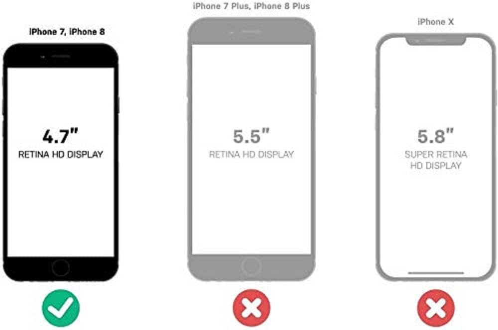 OtterBox Commuter Series Case for iPhone SE (3rd & 2nd gen) & iPhone 8/7 (Only) - Non-Retail Packaging - (Bespoke Way)