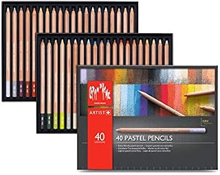 Caran d'Ache Pastel Pencil Case with 40 Pencils