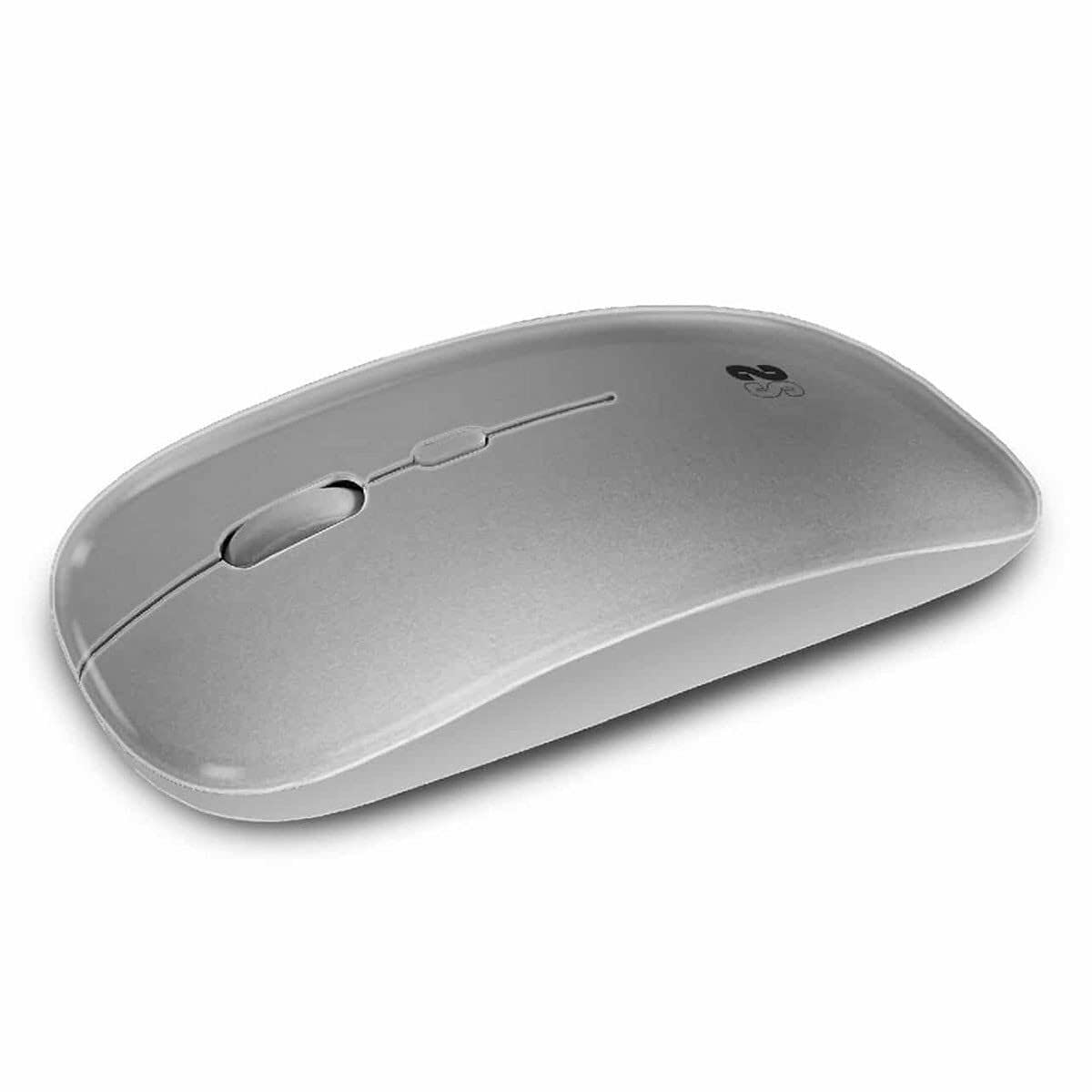 Ratón Inalámbrico Subblim Dual Flat/ Batería recargable/ Hasta 1600 DPI/ Plata