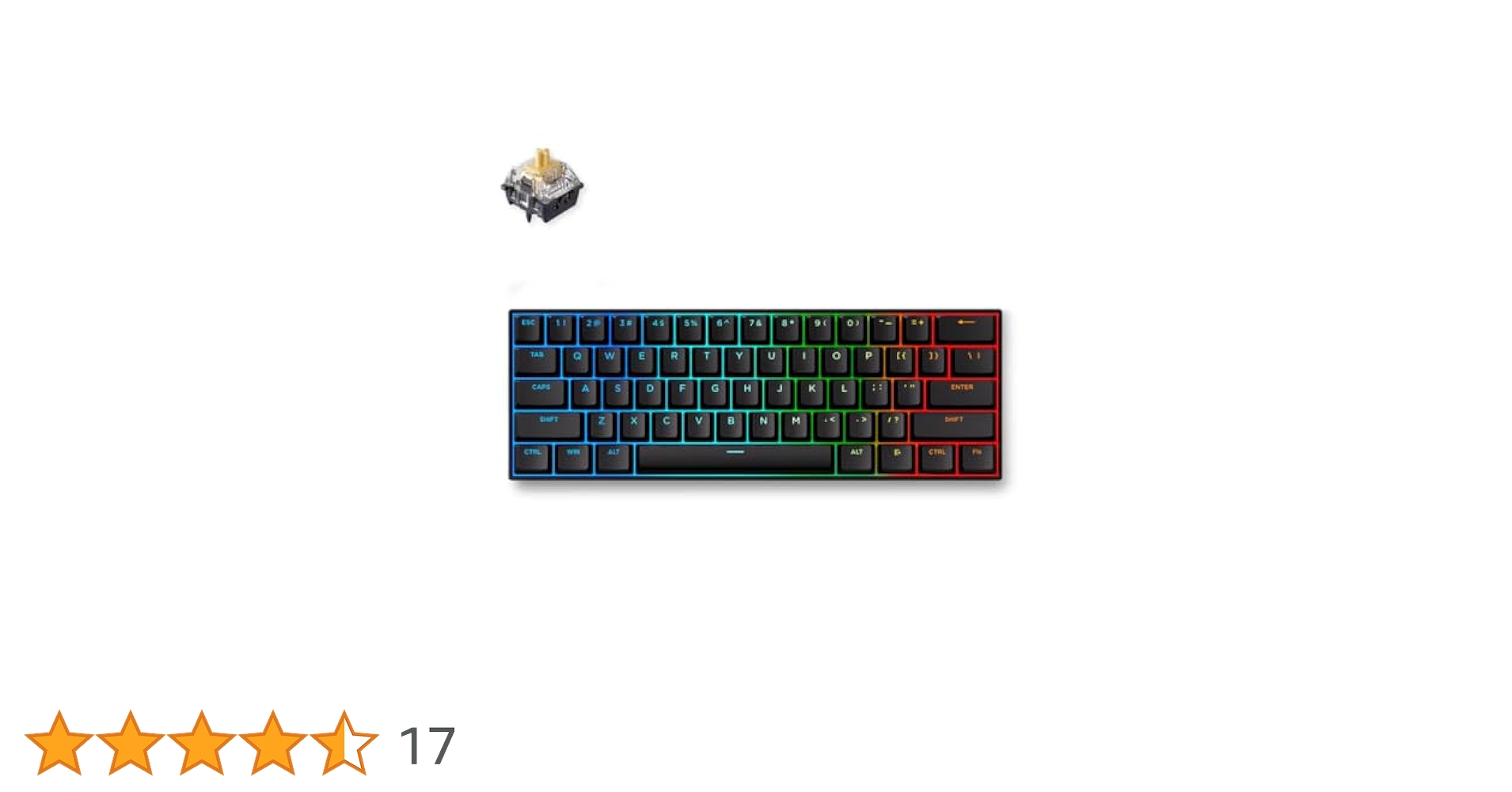 Amazon.co.jp: MCHOSE ACE60 Pro Black ラピッドトリガー