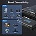 HDMI Splitter 1x4 4K 120Hz 4:4:4 HDR 8K 60Hz VRR G/Sync EDID Switch HDCP 2.2,HDCP 2.3 Bypass,Duplicate/Mirror,EDID,Copy,Downscale, HDR for Game PC Xbox PS5 Roku Fire TV