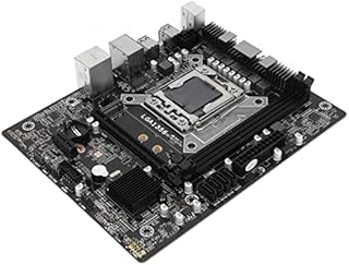 Gamingowa Płyta Główna M ATX, Obsługa Procesora E5 LGA1356, 4 X SATA2.0, 1 X M.2NVME, 1 X PCIE16X, 1 X PCIE1X, 6 X USB2.0, 2 X DDR3, Płyta Główna Mining