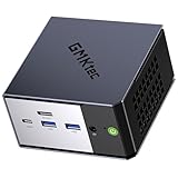 GMKtec ミニPC Intel Core i7 12700H搭載 (14コア/20スレッド 4.7 GHz)、mini pc 32GB DDR4 RAM+1TB NVMe SSD、ミニデスクトップコンピュータ Iris XEグラフィックス、トリプル4Kディスプレイ、WiFi 6、BT5.2、USB-C M3 Ultra