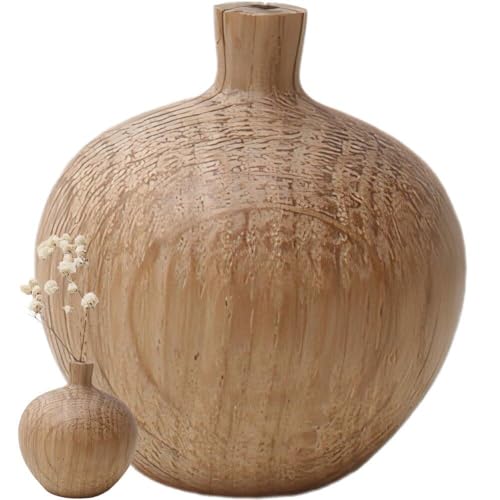 Support de fleurs de table en bois rustique pour ornement et fêtes - 3