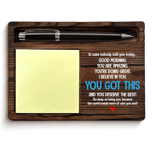 Inspirational Sticky Note Holder Motivational You Got This Gifts You Got This Self-Stick Note Pad Holders Positive Home Office Decor