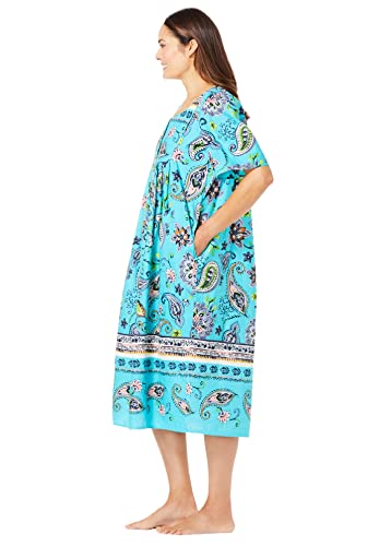 Only Necessities Plus Size Mixed Print Short Lounger3