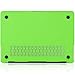 Kuzy - AIR 13-inch Apple GREEN Rubberized Hard Case for MacBook Air 13.3" (A1466 & A1369) (NEWEST VERSION) Shell Cover - Apple Green