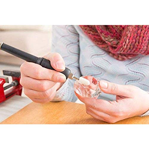 Image of DIY Crafts Design No # 1, Pack Of 10 Pcs, Wool Felt Polishing Bits Mandrel; Accessories Rota (Design No # 1, Pack Of 10 Pcs)