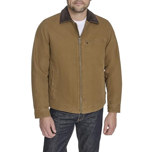 Image of Levi's Men's Cotton Depot Jacket With Corduroy Collar