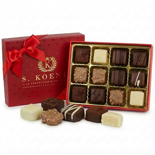 Luxury Milk Chocolate Truffles Gift Box