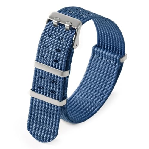 Bracelet montre nylon 20mm anti-transpiration, remplacez votre attache rigide par la toile rétro